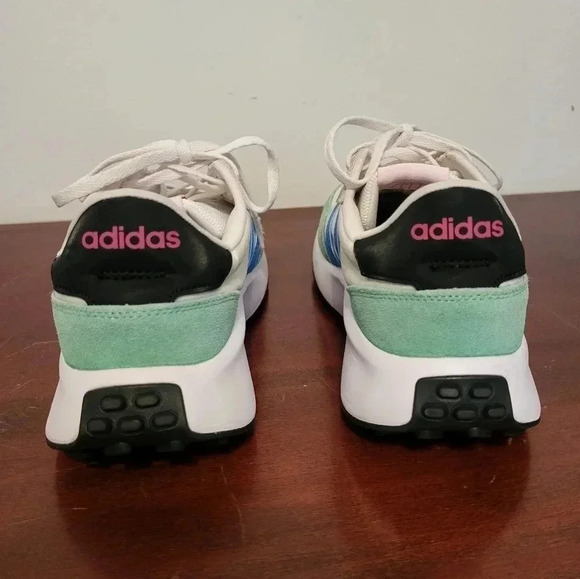 Adidas Run 70's Cloudfoam Low Retro Style Suede Athletic Running Shoes(9) - Picture 8 of 11